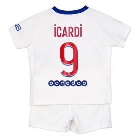 Fußballtrikots Paris Saint-Germain Mauro Icardi 9 Kinder 2020-2021 Kurzarm Auswärts-trikot kaufen